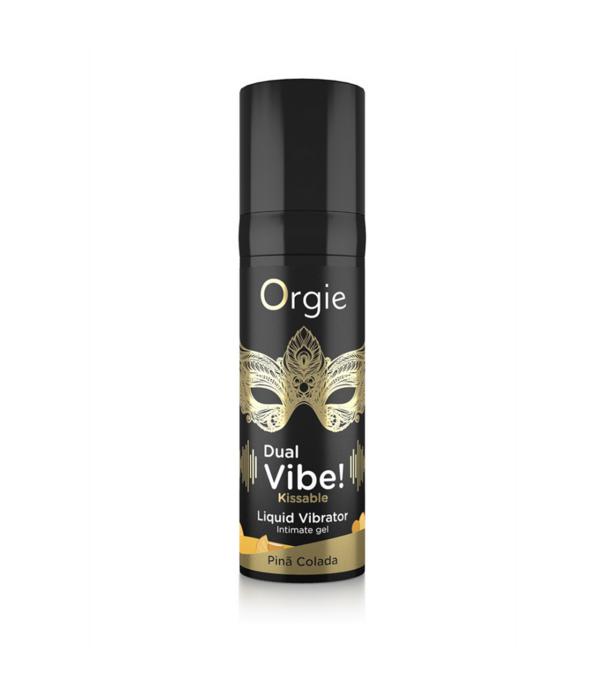 Orgie Dual Vibe! Kissable Liquid Vibrator - Pina Colada - 0,5 fl oz / 15 ml