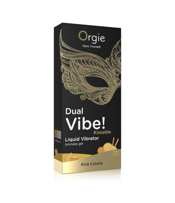 Orgie Dual Vibe! Kissable Liquid Vibrator - Pina Colada - 0,5 fl oz / 15 ml
