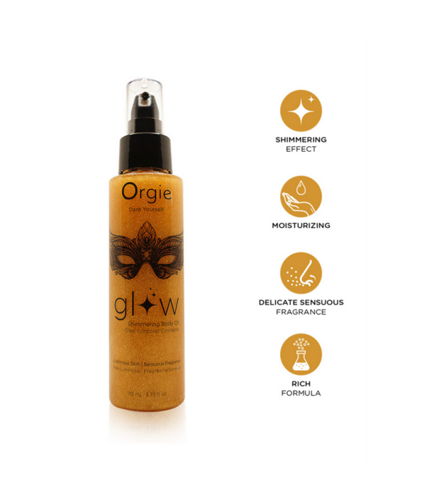 Orgie Glow - Shimmerende Bodyolie - 3.72 fl oz / 110 ml