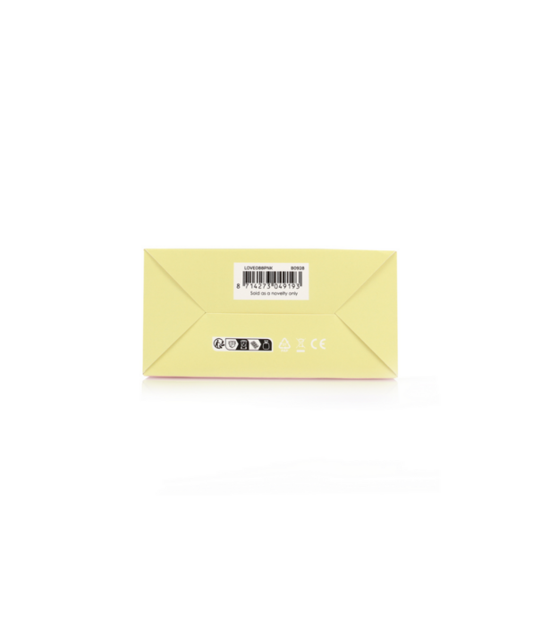 Loveline by Shots Draagbare Vinger Beweging Vibrator met Afstandsbediening - Cherry Chiffon