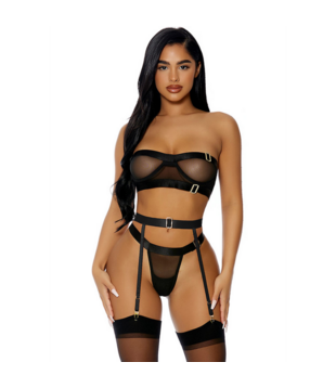 Good As Gold Lingerie Set - Lingerie Set - M