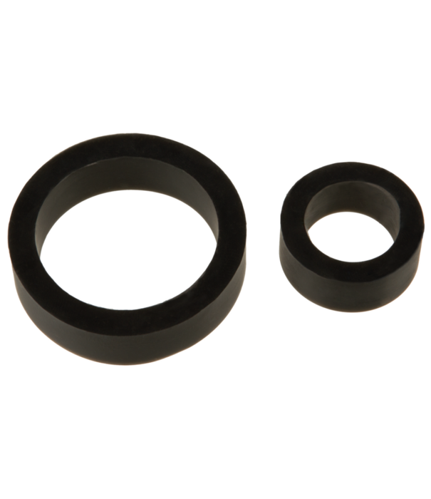Doc Johnson Silicone Cockring Set - 2 Stuks