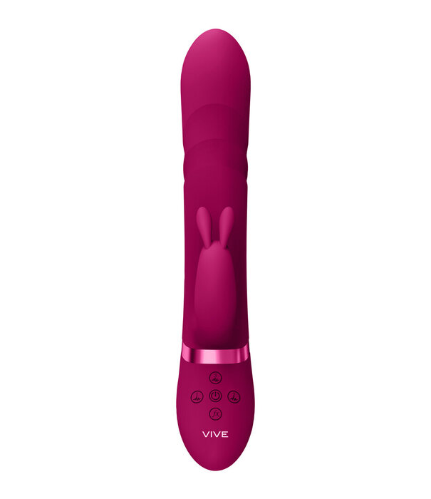 VIVE by Shots Nari - Vibrerende en Rotating Beads, G-Spot Rabbit - Roze
