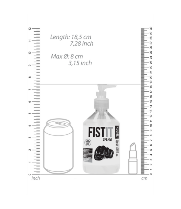 Fist It by Shots Sperm Glijmiddel - 17 fl oz / 500 ml