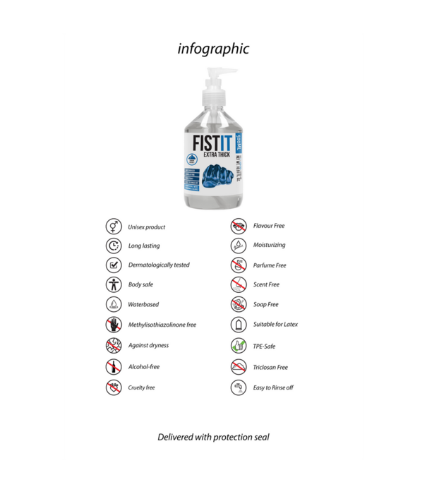 Fist It by Shots Extra Dikke Glijmiddel - 17 fl oz / 500 ml