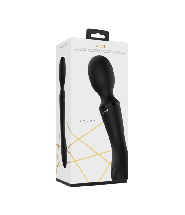 VIVE by Shots Enora - Wand  Vibrator - Zwart