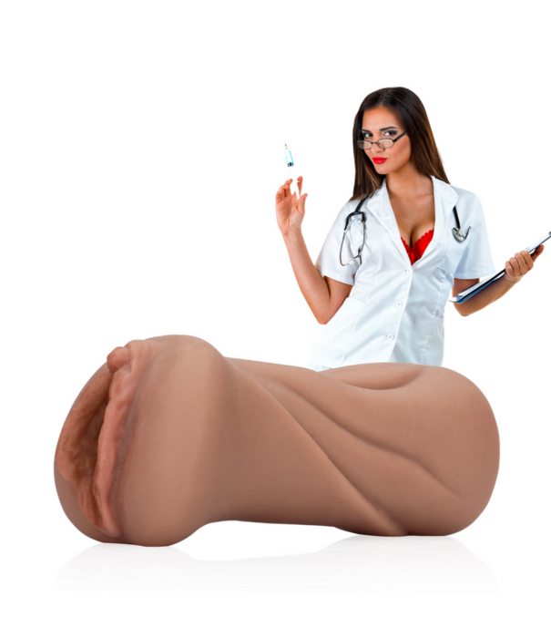 S-Line by Shots Verpleegkundige - Pussy Masturbator - Tan