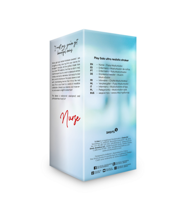 S-Line by Shots Verpleegkundige - Pussy Masturbator - Tan