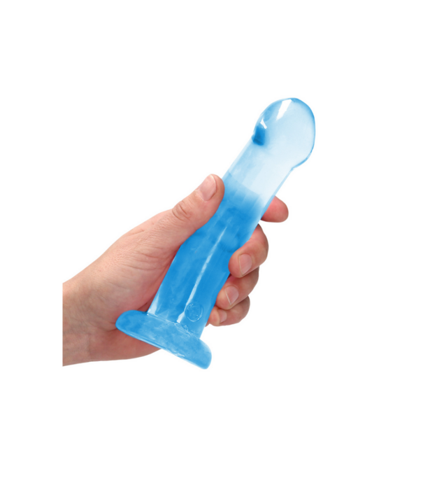 RealRock by Shots Niet-realistische Dildo met Zuignap - 7 / 17 cm