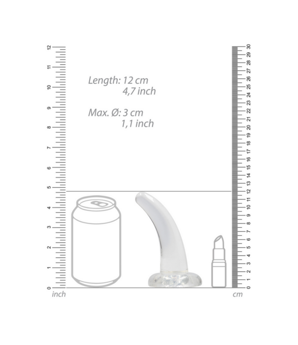 RealRock by Shots Niet-realistische dildo met zuignap - 5 / 11,5 cm