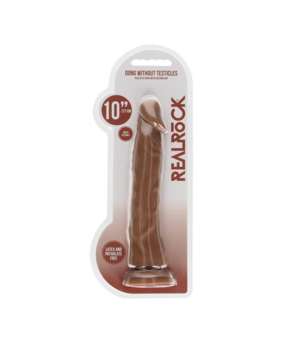 RealRock by Shots Dong zonder Teelballen - 10 / 25 cm