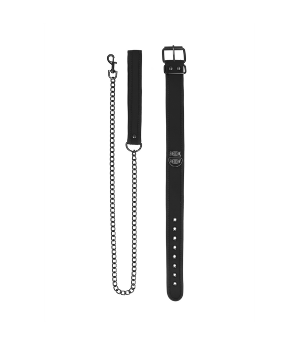 Ouch! by Shots Neopreen Halsband met Leash