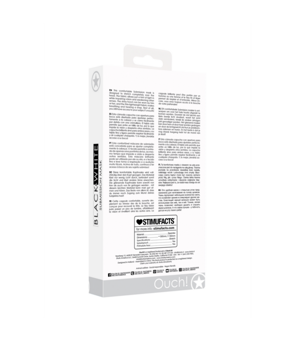 Ouch! by Shots Submission Mask