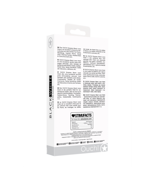 Ouch! by Shots Keizerin - Kanten Masker