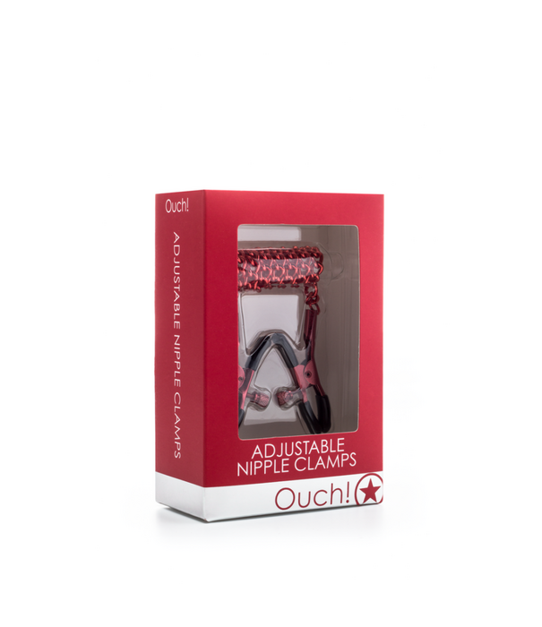 Ouch! by Shots Verstelbare Tepelklemmen