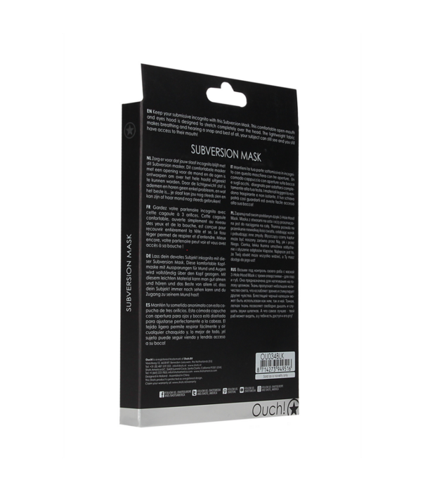 Ouch! by Shots Subversie Masker