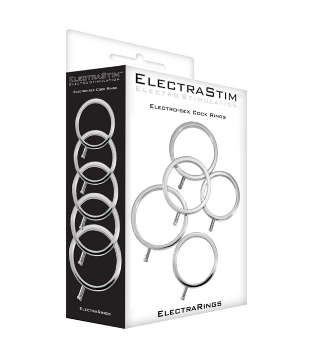 ElectraStim Set van massieve metalen cockringen