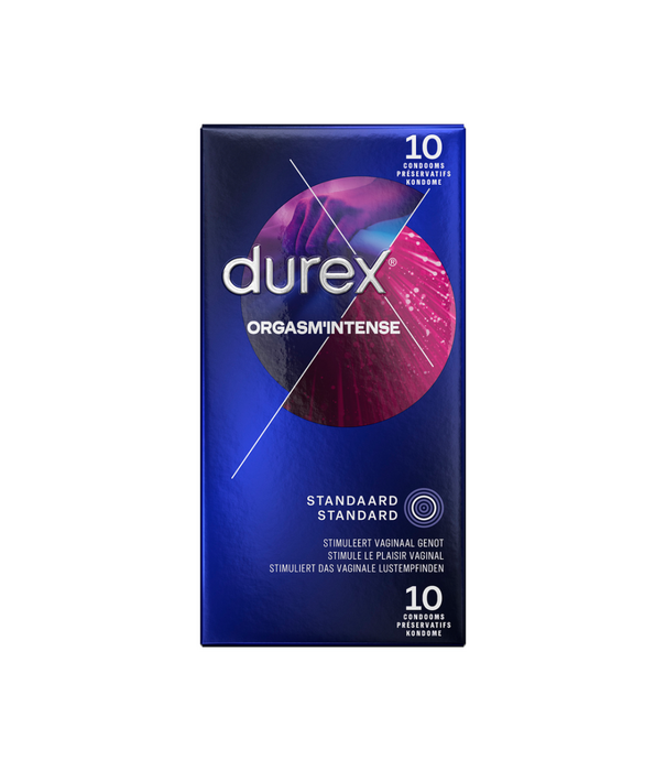 Durex Orgasm Intense - Condooms - 10 Stuks