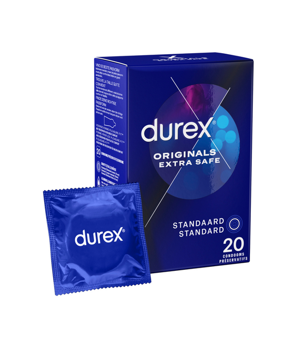 Durex Originals Extra Safe - Condooms - 20 Stuks