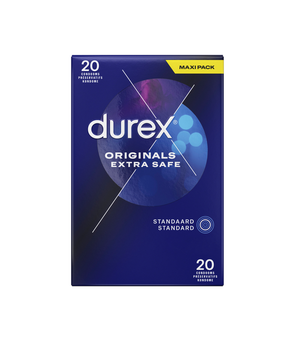 Durex Originals Extra Safe - Condooms - 20 Stuks