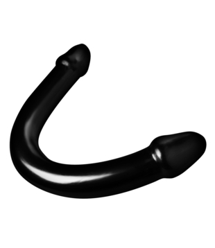 XXL Double Dong - Zwart