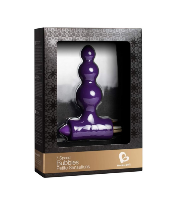 Rocks-Off Petite Sensations - Vibrerende Bubble Butt Plug