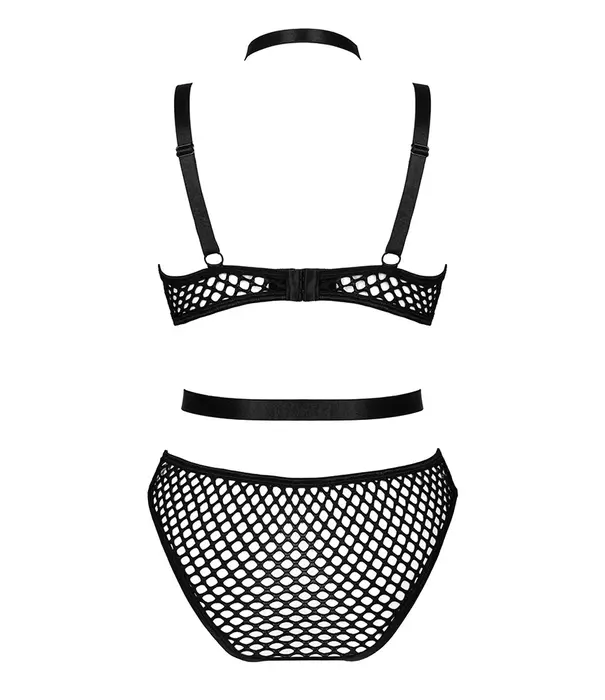 * LIVCO CORSETTI Mesh body met bandjes en opaque details Minekom |LAMOR