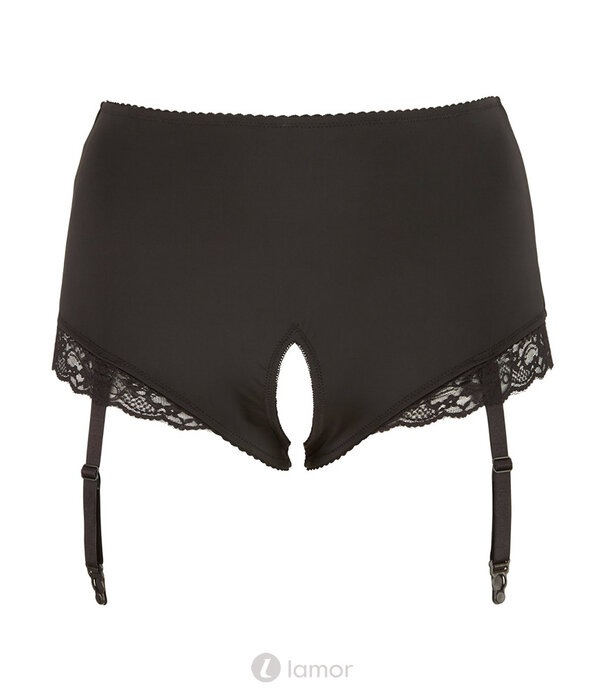 * COTTELLI  Cottelli Curves Figuurvormende Ouvert Slip Met Jarretels