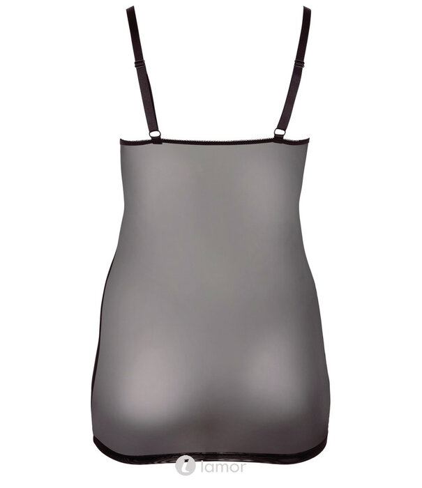 * COTTELLI  Cottelli Curves Semitransparante Babydoll Met Kant