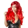 Cottelli ACCESSOIRES lange golvende rode pruik verstelbaar