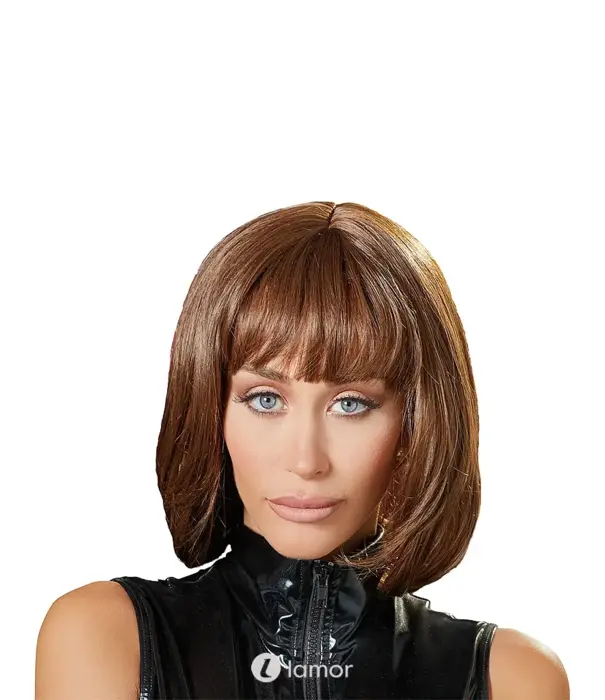 * COTTELLI  Cottelli ACCESSOIRES blonde bob pruik met pony verstelbaar