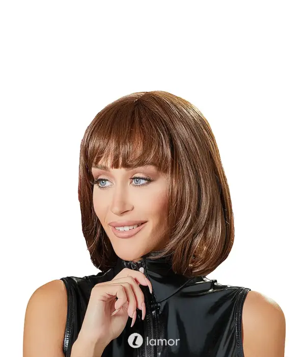 * COTTELLI  Cottelli ACCESSOIRES blonde bob pruik met pony verstelbaar