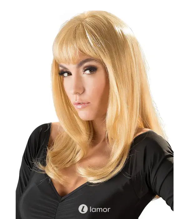 * COTTELLI  Cottelli ACCESSOIRES verstelbare blonde langhaar pruik