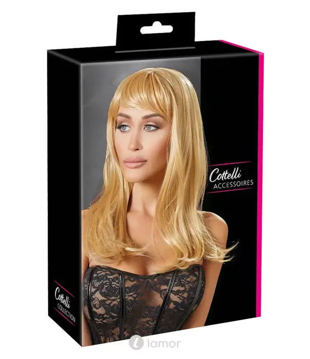 * COTTELLI  Cottelli ACCESSOIRES verstelbare blonde langhaar pruik