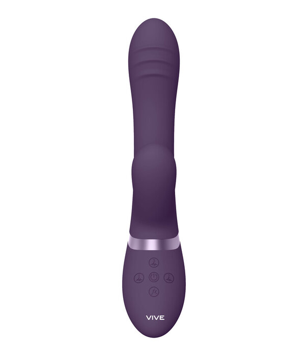 VIVE by Shots Tani - Finger Motion met Pulse-Wave Vibrator - Paars