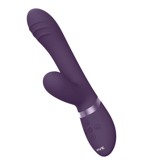 VIVE by Shots Tani - Finger Motion met Pulse-Wave Vibrator - Paars