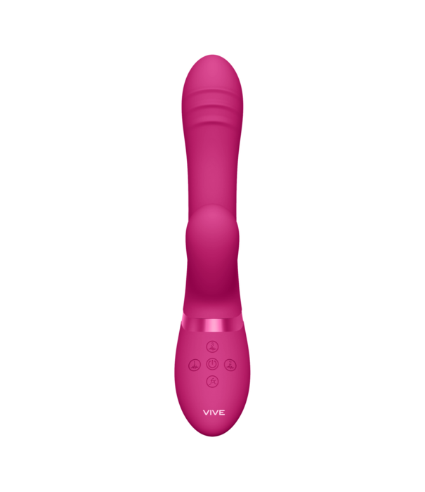 VIVE by Shots Tani - Finger Motion met Pulse-Wave Vibrator - Roze