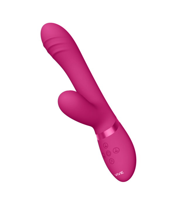 VIVE by Shots Tani - Finger Motion met Pulse-Wave Vibrator - Roze