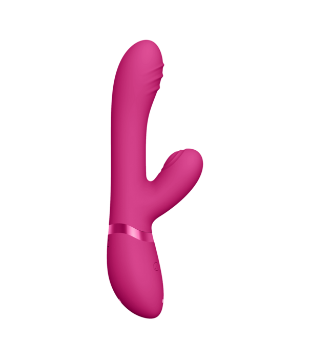VIVE by Shots Tani - Finger Motion met Pulse-Wave Vibrator - Roze