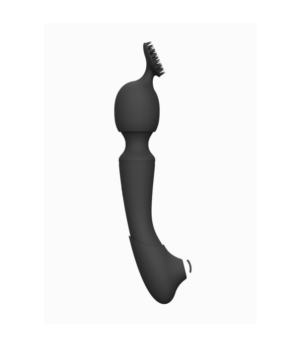 VIVE by Shots Nami - Pulse Wave  Vibrating Wand - Zwart