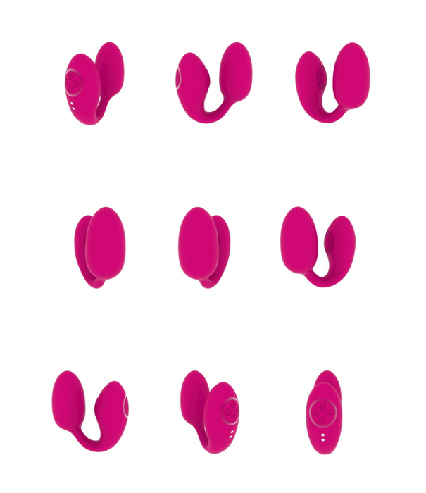 VIVE by Shots Aika - Pulse Wave  Vibrating Love Egg - Roze