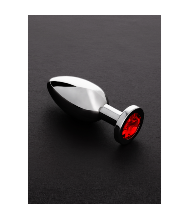 Steel by Shots Buttplug met juwelen - Groot