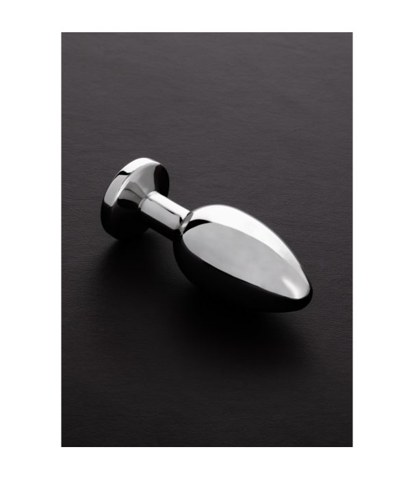 Steel by Shots Buttplug met juwelen - Groot