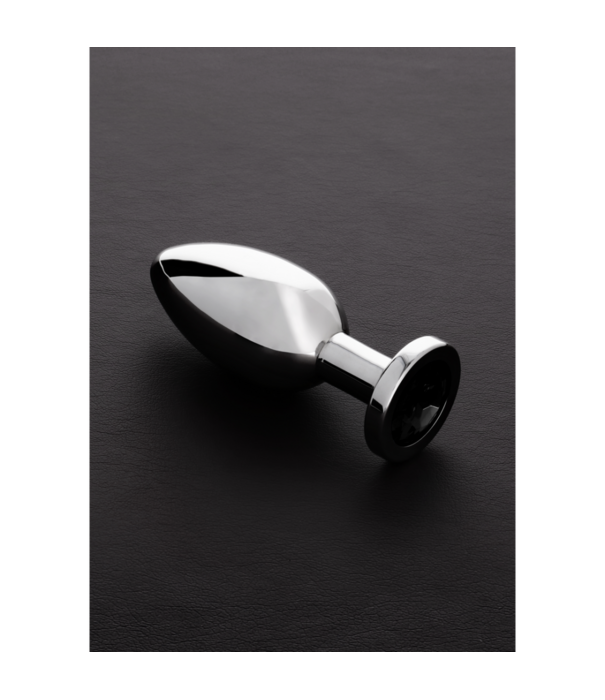 Steel by Shots Buttplug met juwelen - Groot
