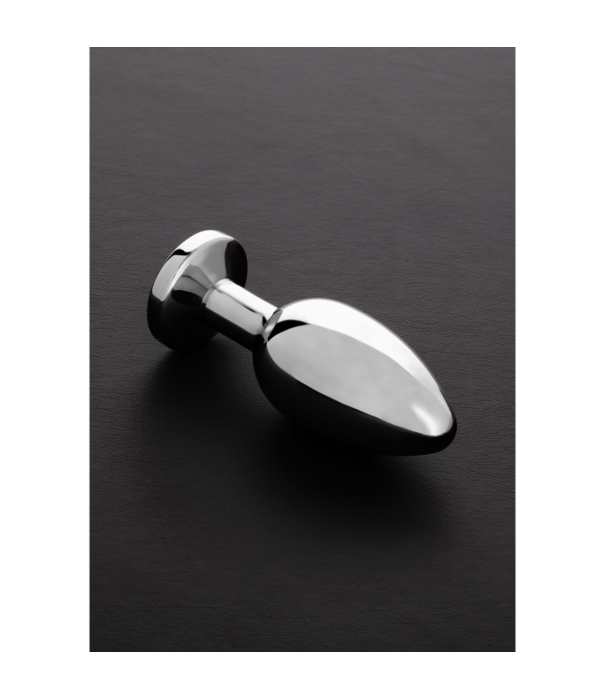 Steel by Shots Buttplug met juwelen - Groot