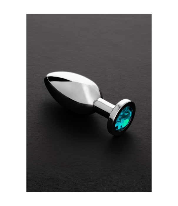 Steel by Shots Butt Plug met Juwelen - Groot
