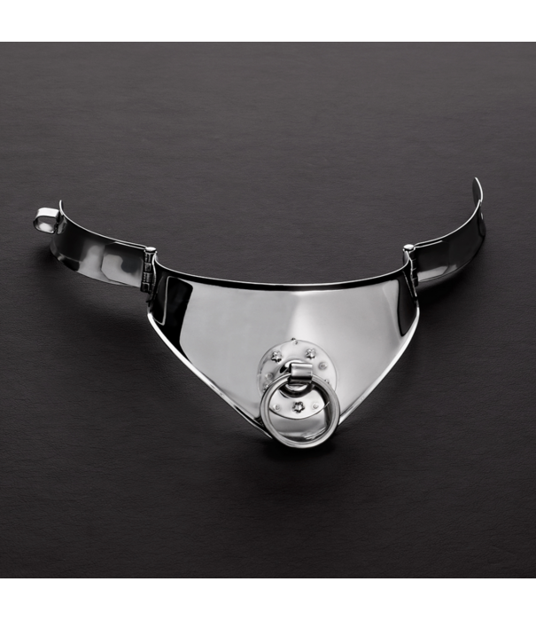 Steel by Shots Cleopatra Collar met Ring - 13.5 / 34 cm
