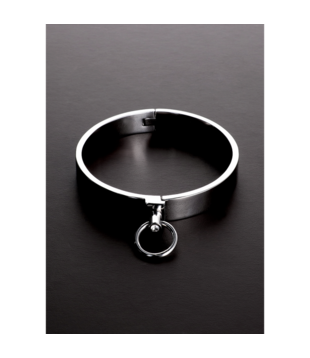 Stijlvolle Slave Collar met Edelstenen - US Maat 16 / EU Maat 44