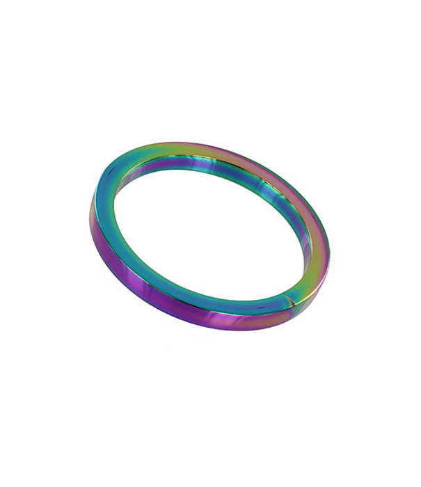 Steel by Shots Rainbow Flat C-Ring - 0,3 x 1,8 / 8 x 45 mm
