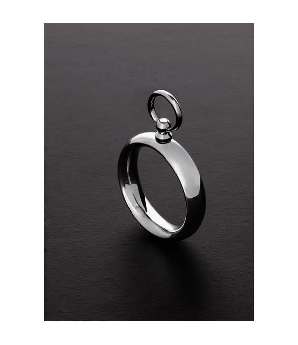 Steel by Shots Donut Ring met O-ring - 0,6 x 0,3 x 50 / 15 x 8 x 50 mm